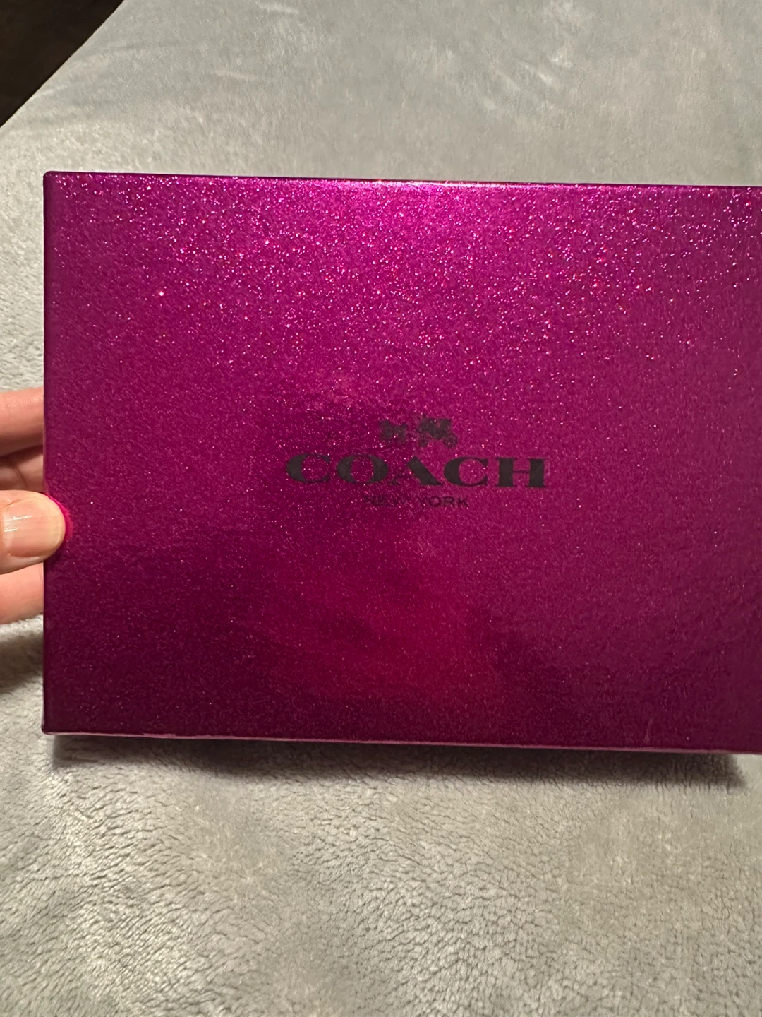 Coach Black Wristlet with Box - photo 2