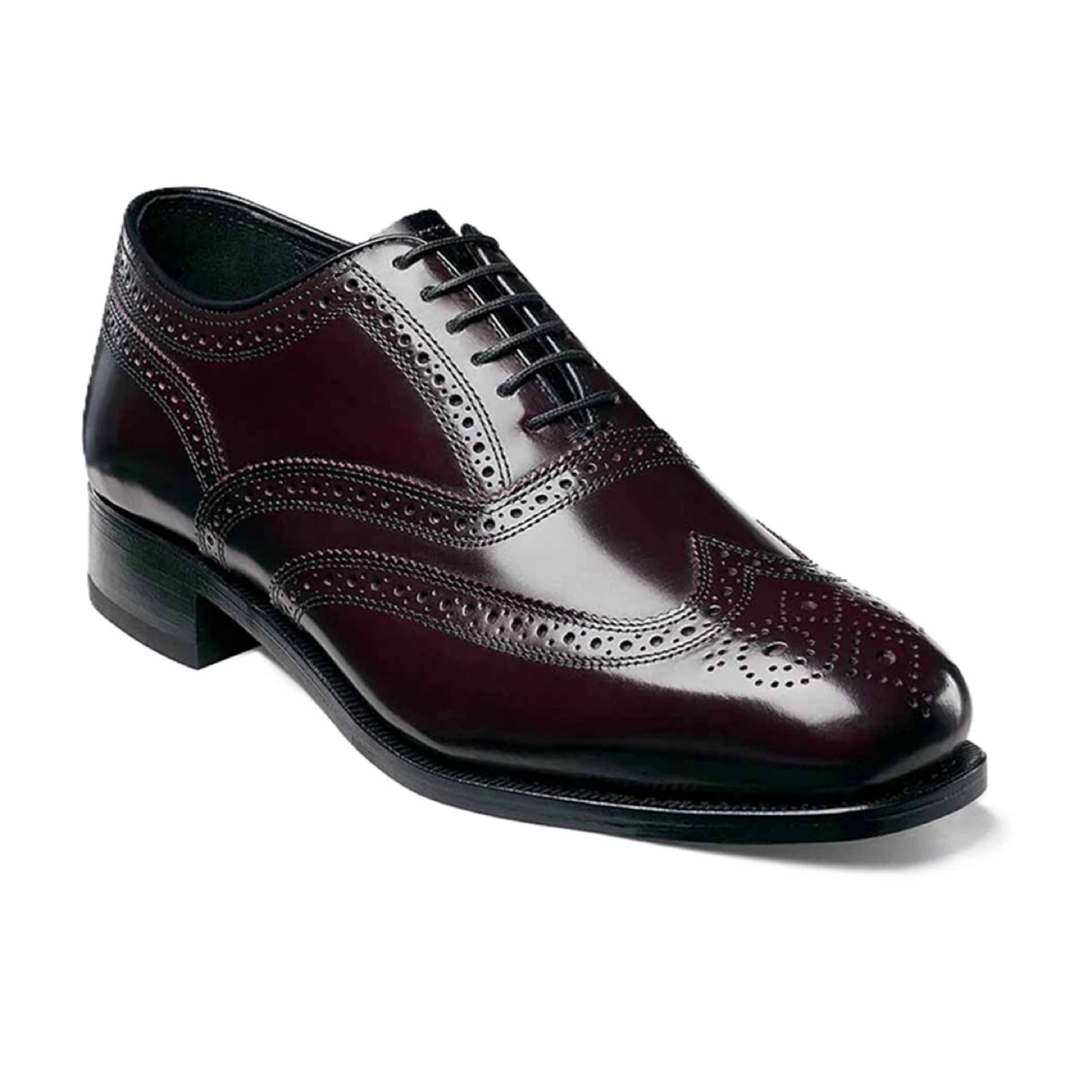 Florsheim Lexington Burgundy Wingtip Dress Shoes - Size 10.5