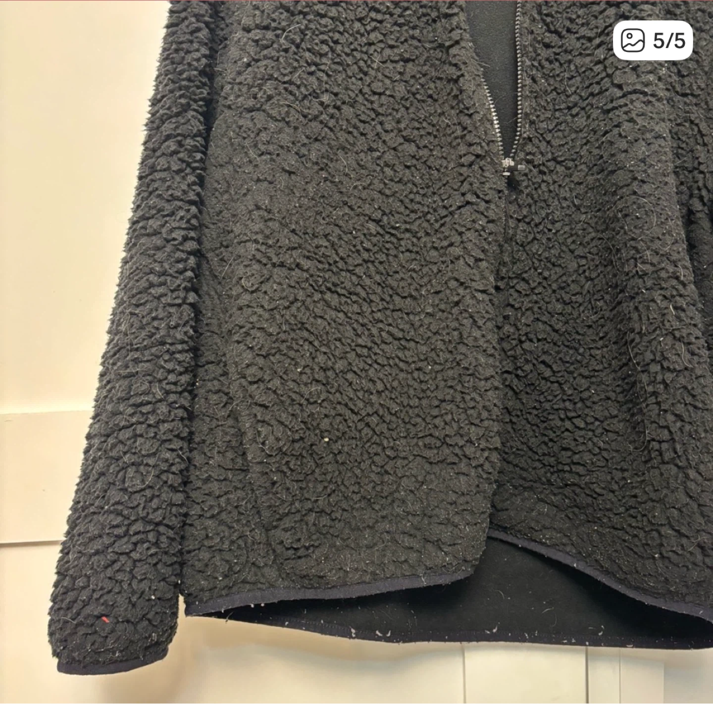 #giving Hyba Black Sherpa Pullover - Size XXL - photo 5