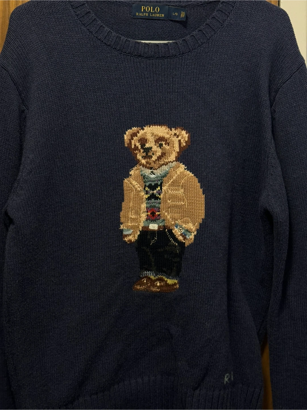 Polo Ralph Lauren Bear Sweater - Large - photo 2