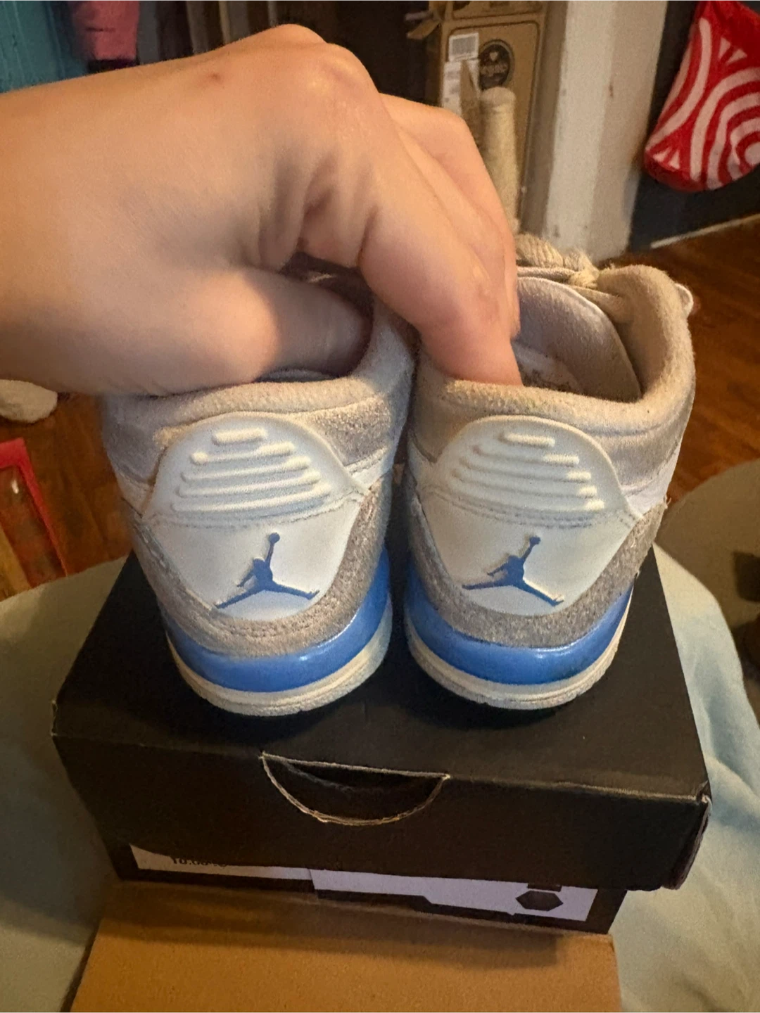 Jordan 3 Retro TD Toddler Shoes - Size 8C - photo 4