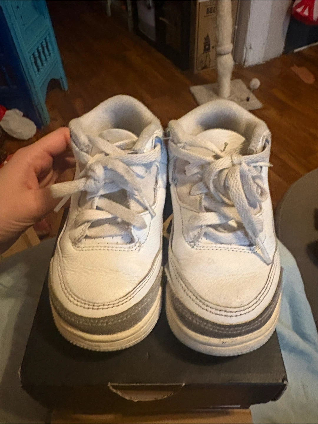 Jordan 3 Retro TD Toddler Shoes - Size 8C - photo 2