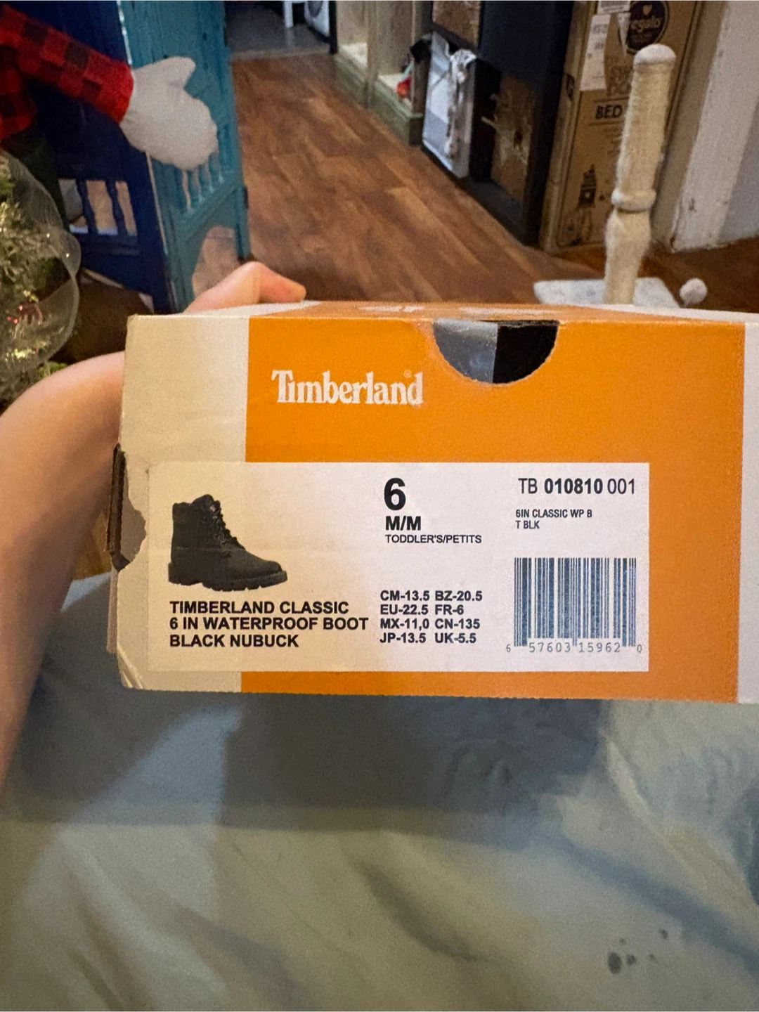 Timberland Classic 6 Waterproof Boot - Toddler Size 6