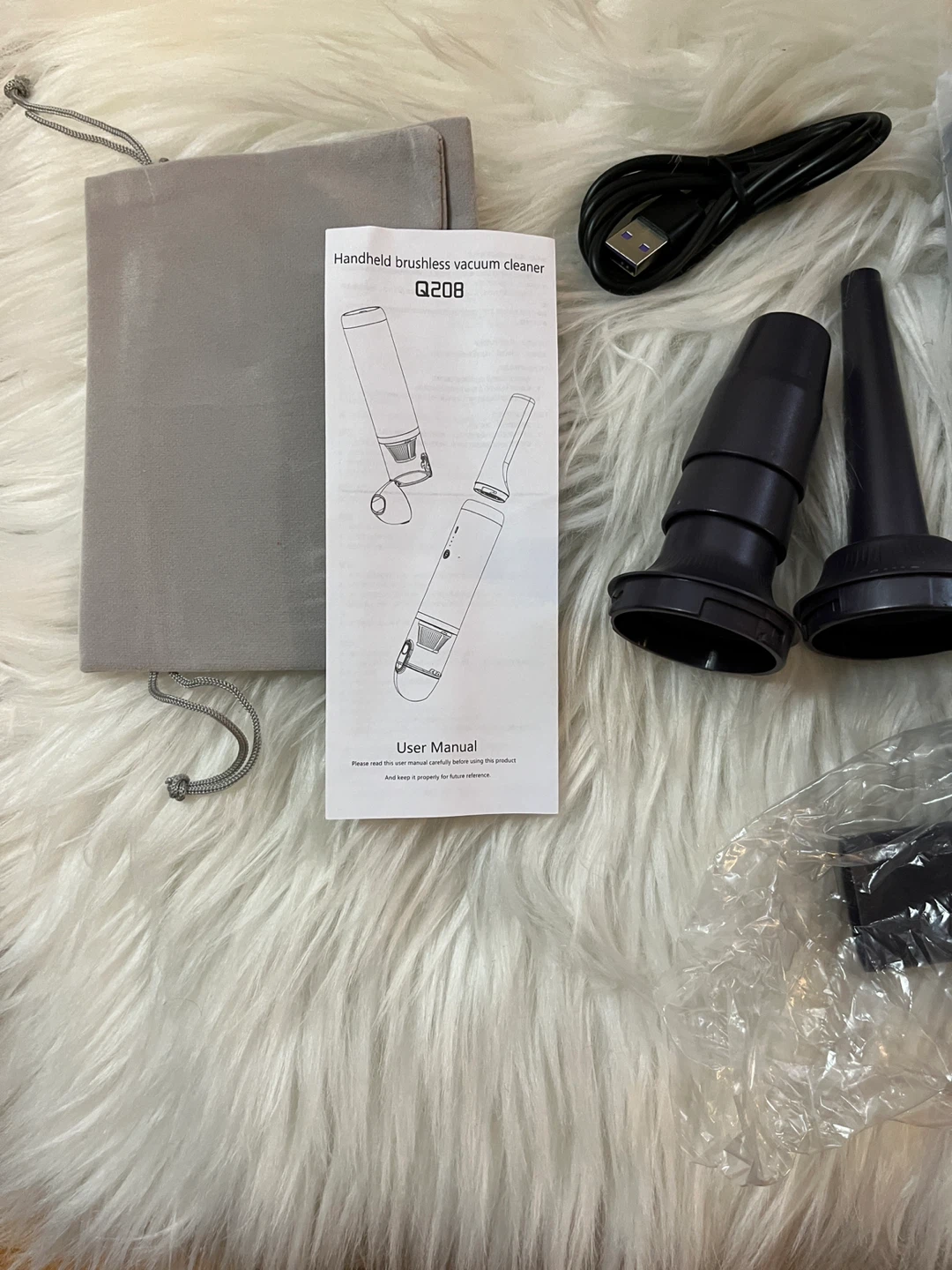 NWT Handheld Brushless Vacuum Cleaner Q208 - New in Box! - photo 2