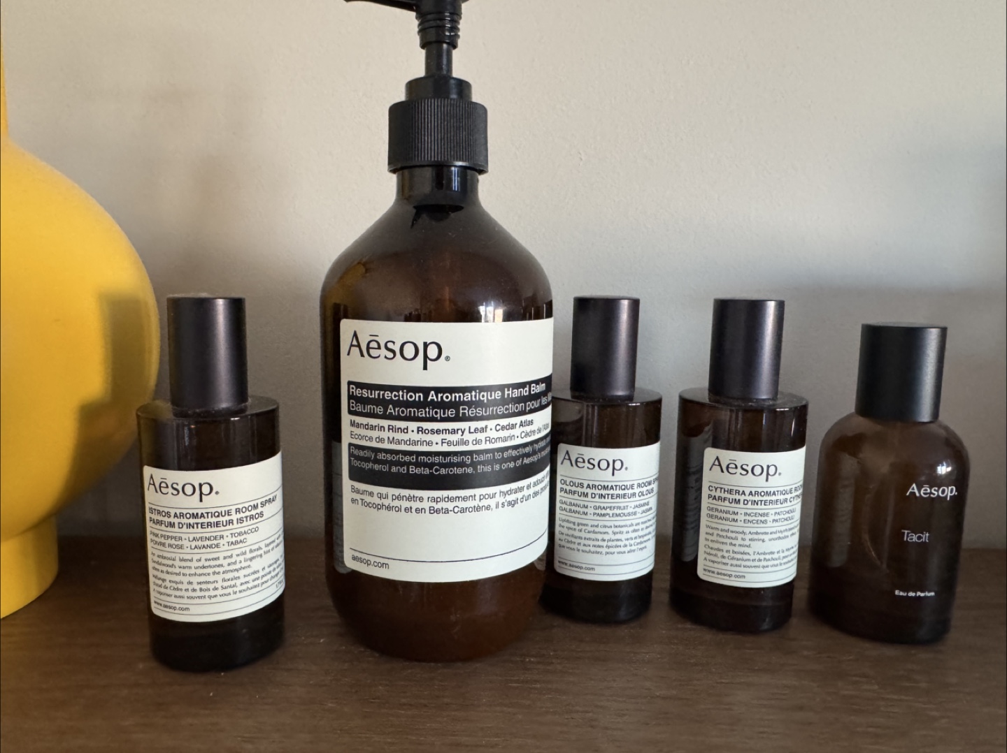 Aesop Hand Balm & Room Spray Set