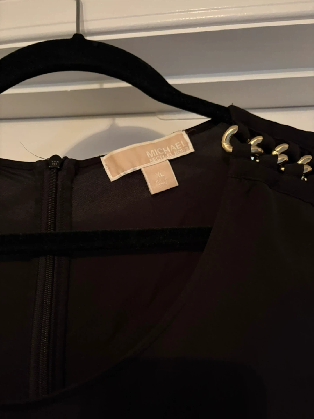 Michael Kors Black Sleeveless Top - XL - photo 2