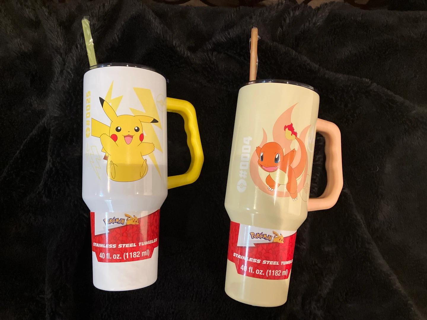 Pokémon Stainless Steel Tumblers $19EACH - Pikachu & Charmander - photo 2