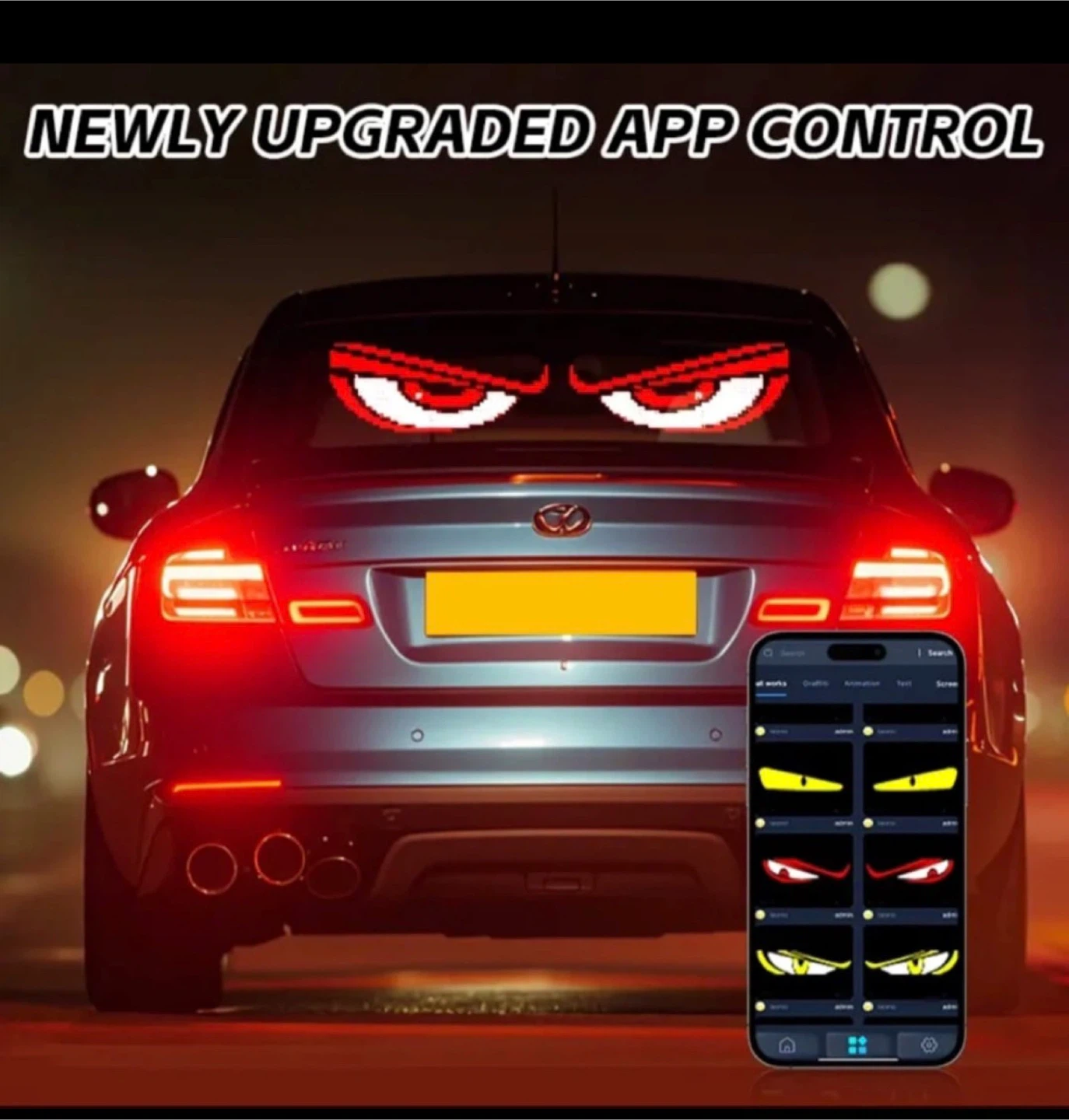 LED Car Display Screen with App Control - photo 5