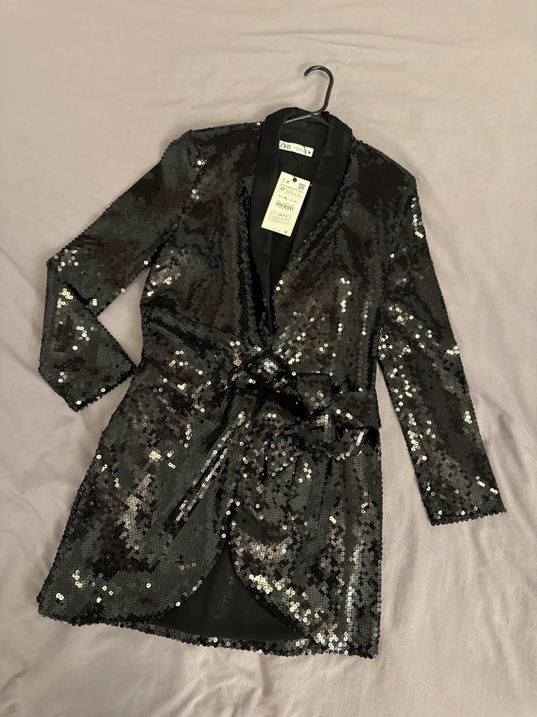 New Zara Sequin Dress - Size M - photo 2