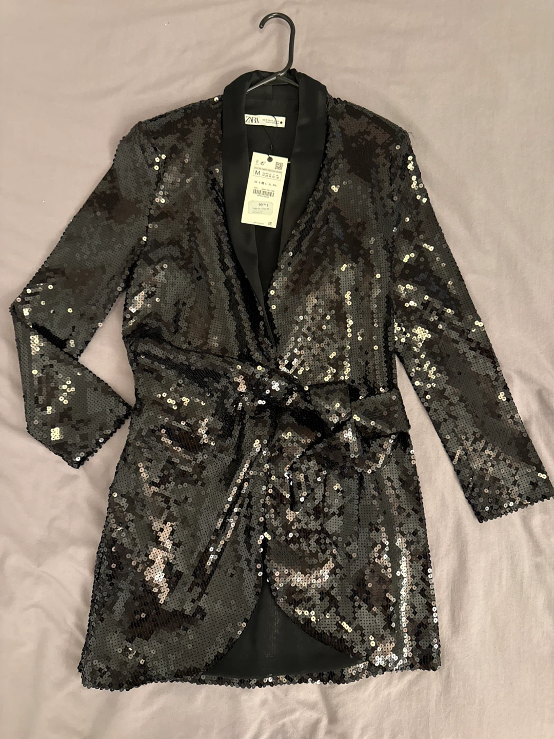 New Zara Sequin Dress - Size M