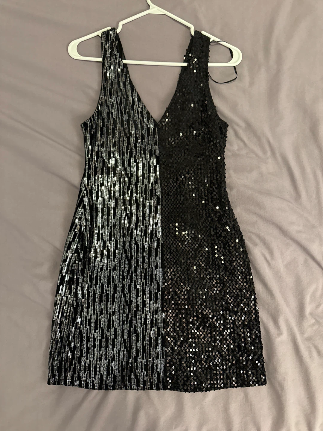 Zara Sequin Mini Dress - Size S