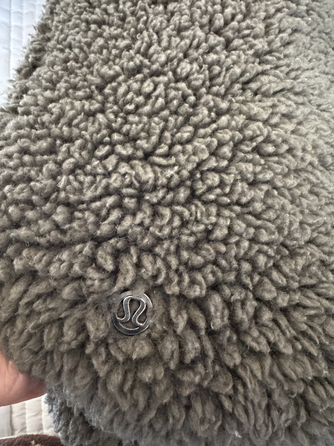 Lululemon Olive Green Scuba Oversized Fleece - photo 5