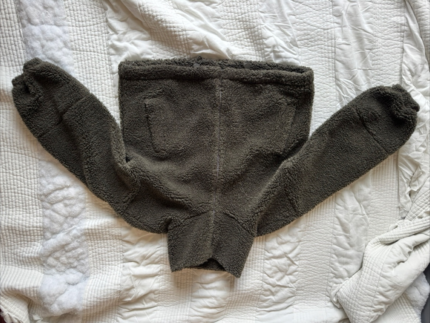 Lululemon Olive Green Scuba Oversized Fleece