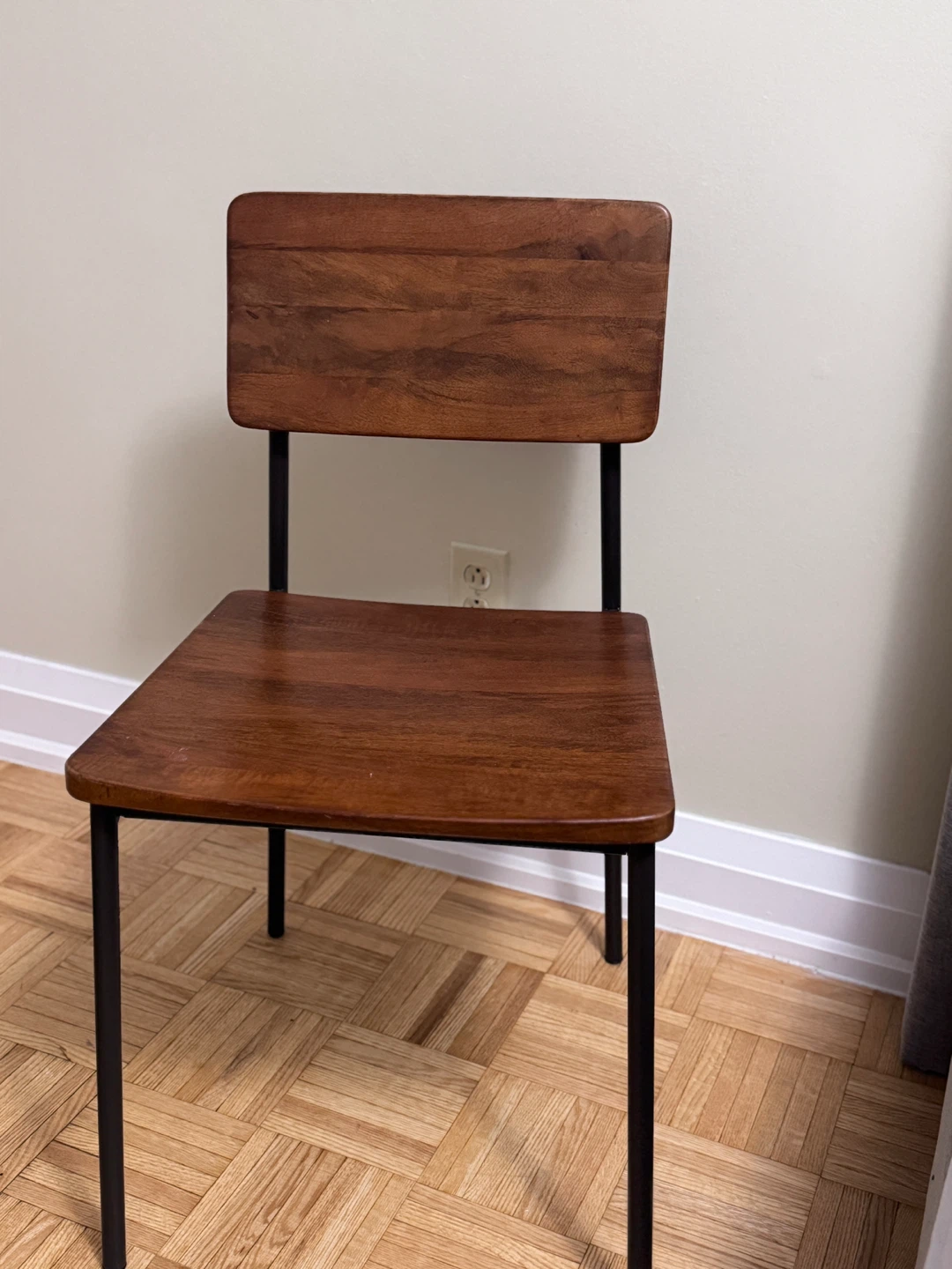 Set of 2 West Elm Augusta Rustic Dining Chair - photo 2