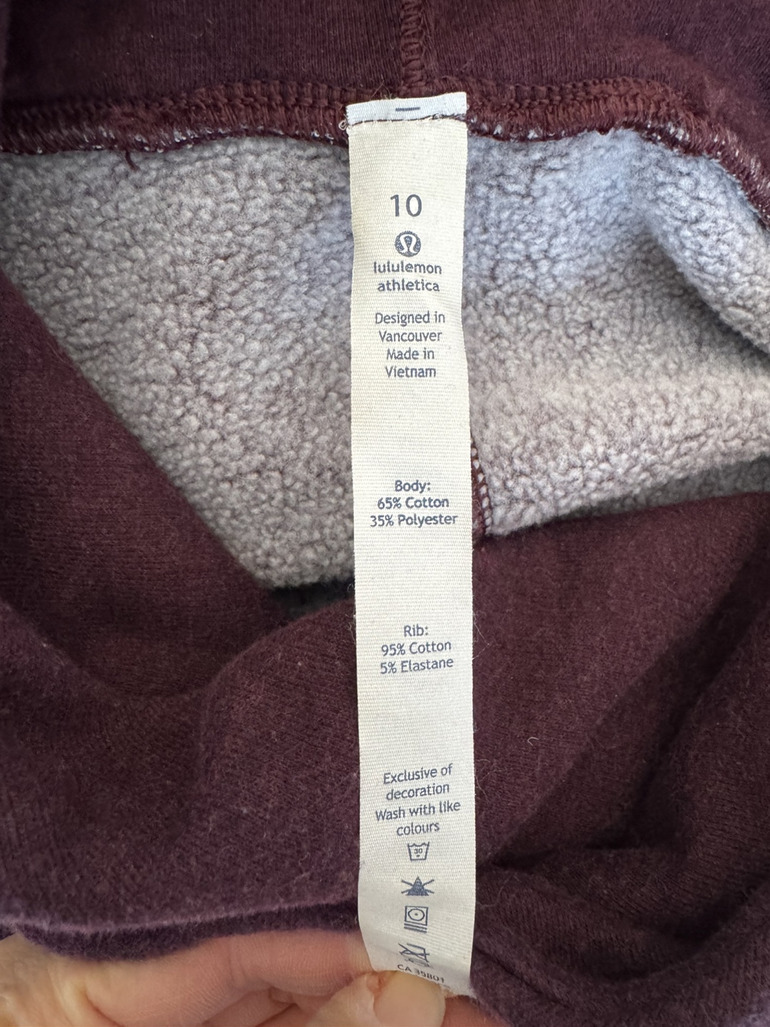 Lululemon Athletica Hoodie Size 10 - photo 4