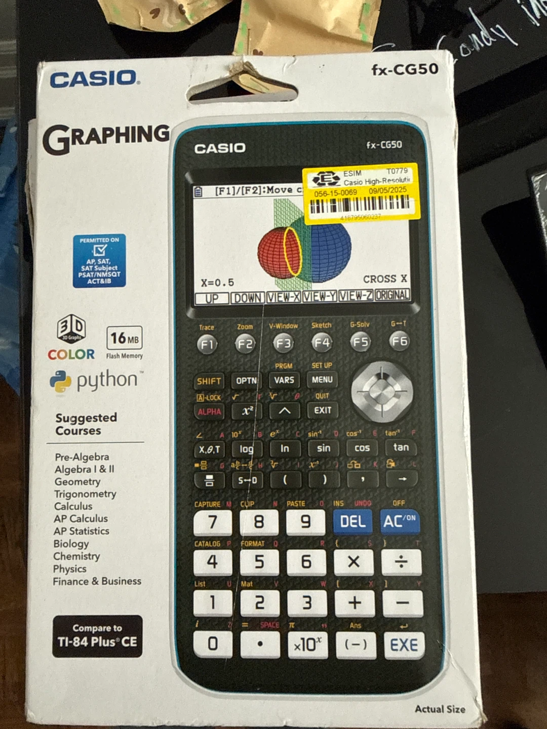 Casio fx-CG50 Graphing Calculator