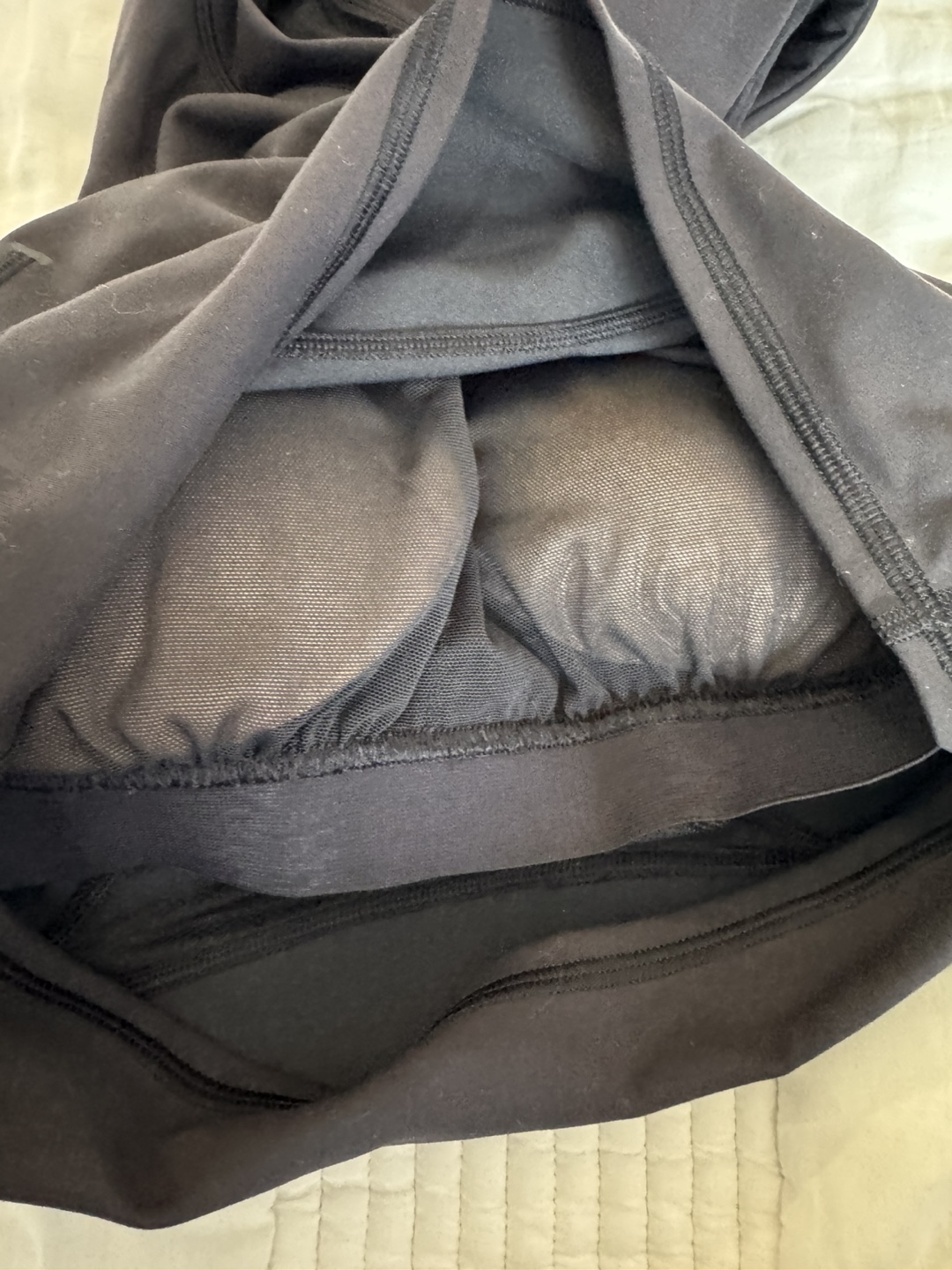 Lululemon Black Workout Top - Size 6 - photo 3