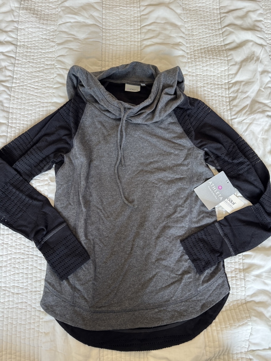 Athleta Limitless Hood CHB XXS