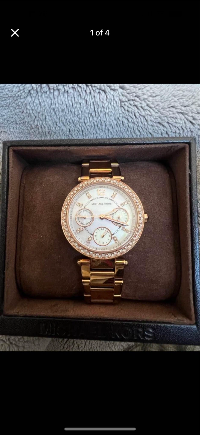 Michael Kors Rose Gold Watch