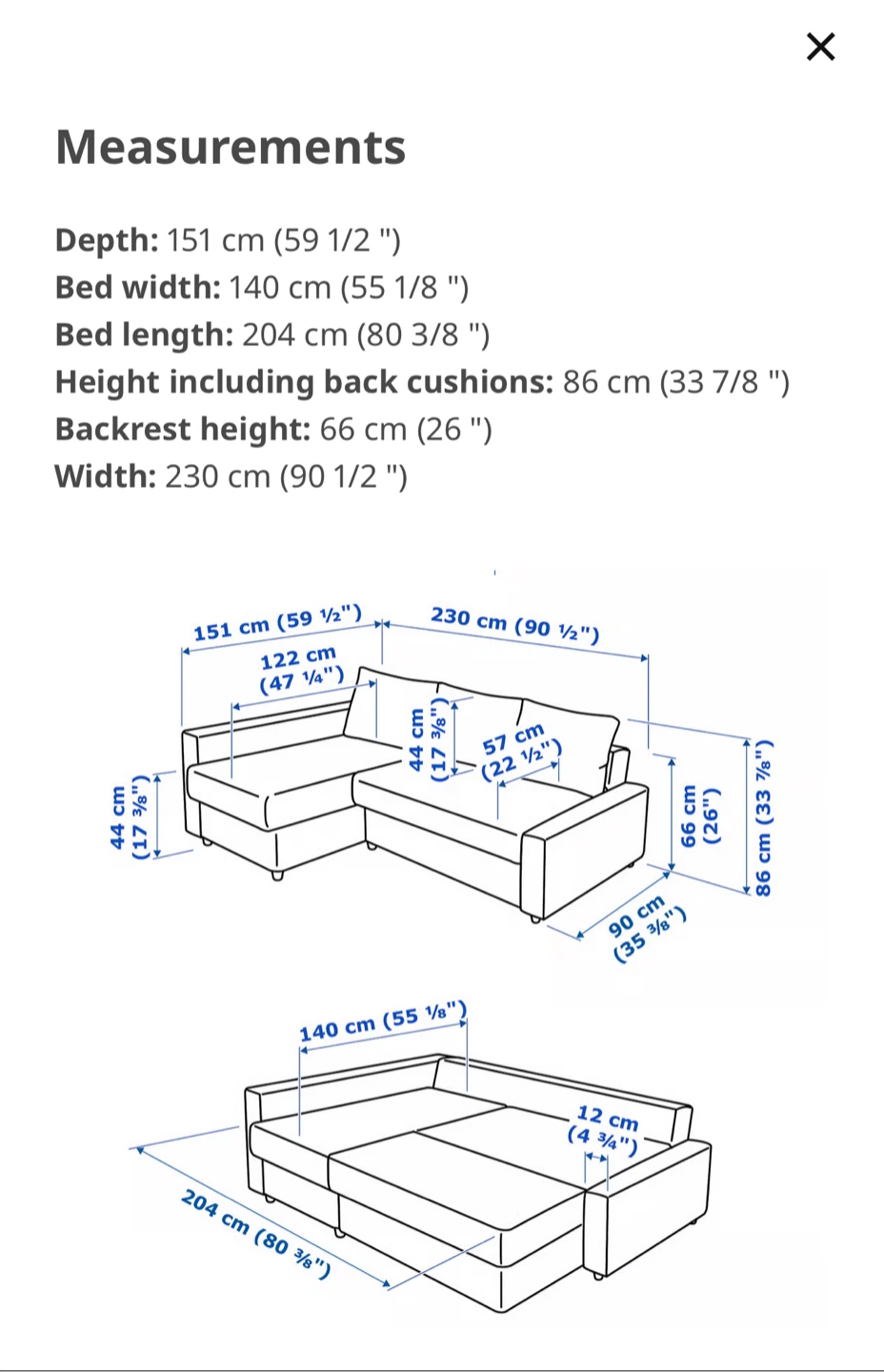 IKEA Orange Sectional Sofa - Like New! - photo 5