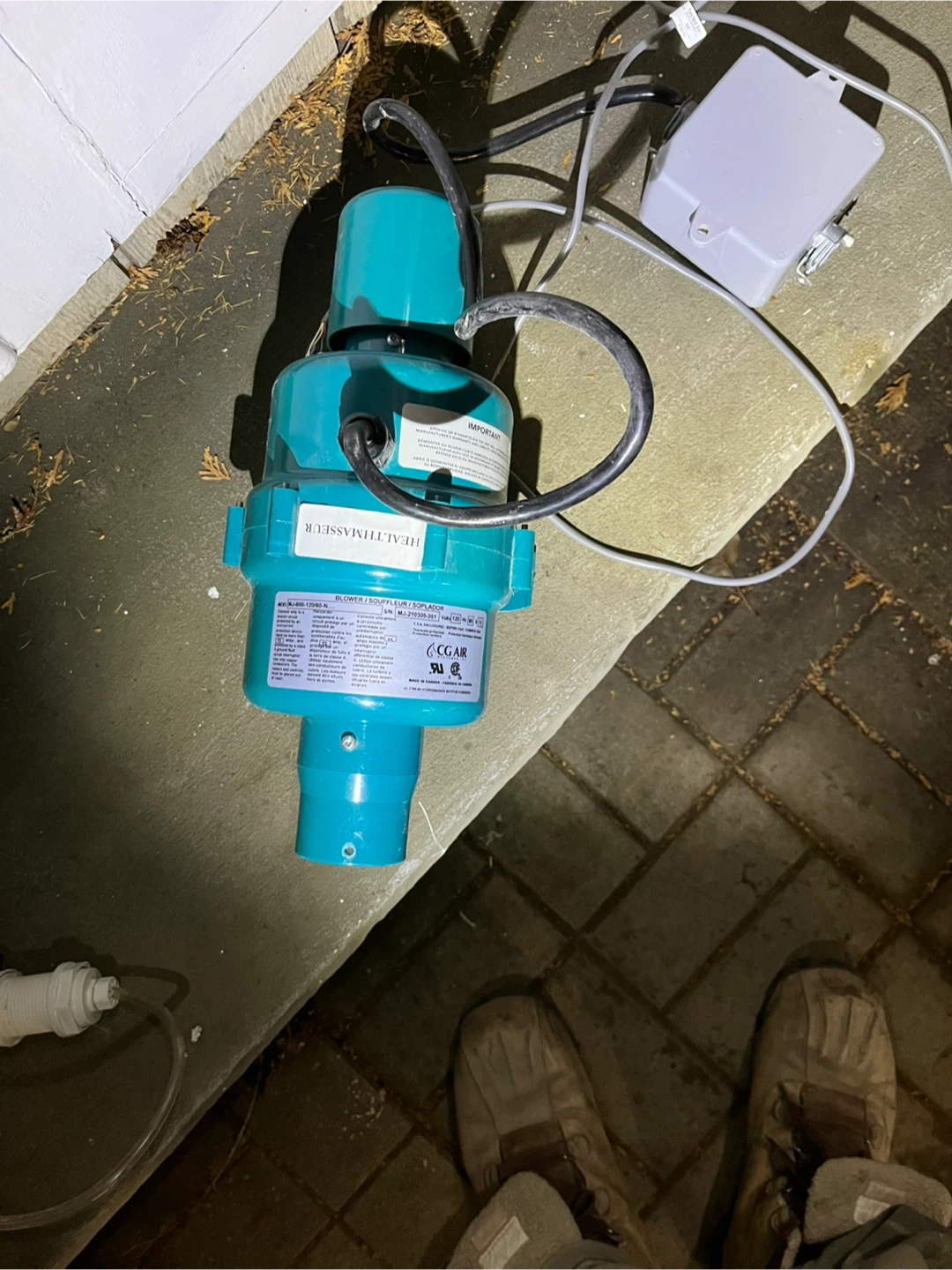 Healthmaster Blower / Souffleur / Soplador