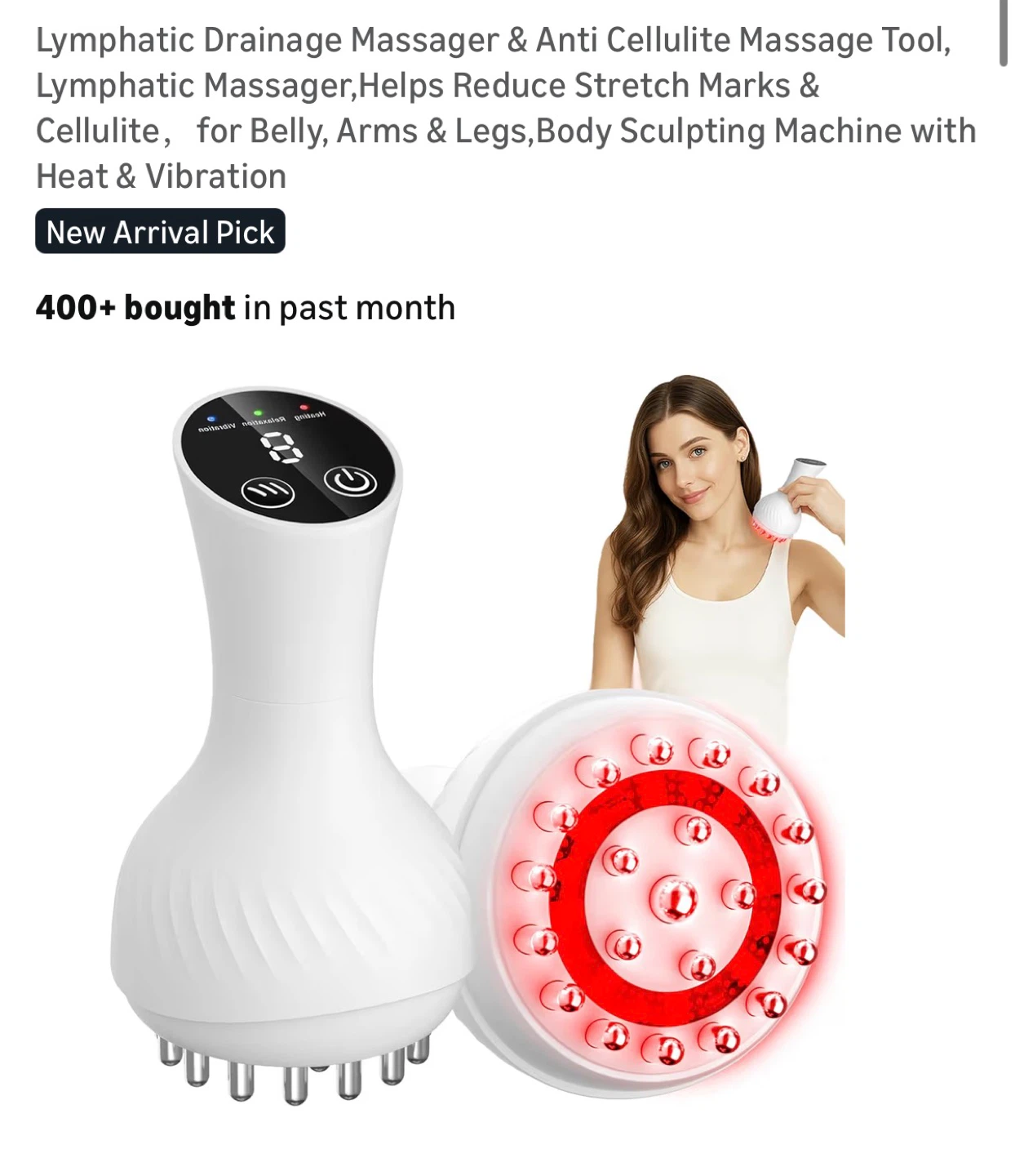 Brand New Lymphatic Drainage Massager & Anti Cellulite Tool