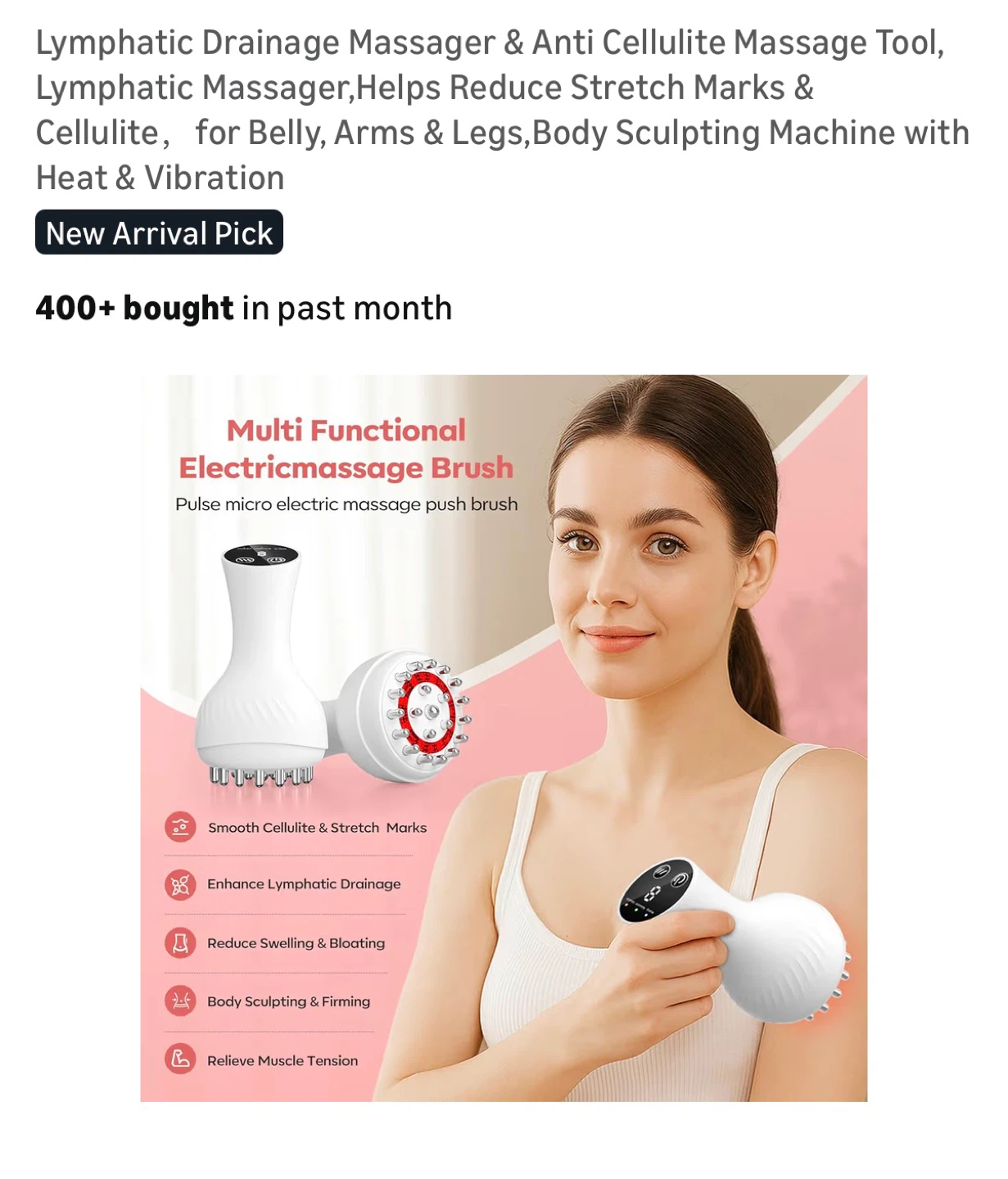 Brand New Lymphatic Drainage Massager & Anti Cellulite Tool - photo 2