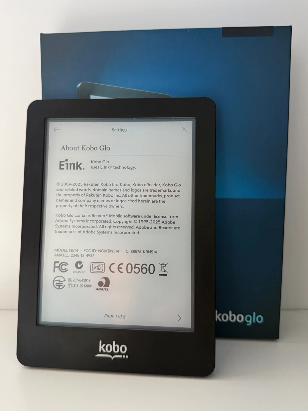 Kobo Glo eReader 2GB Black