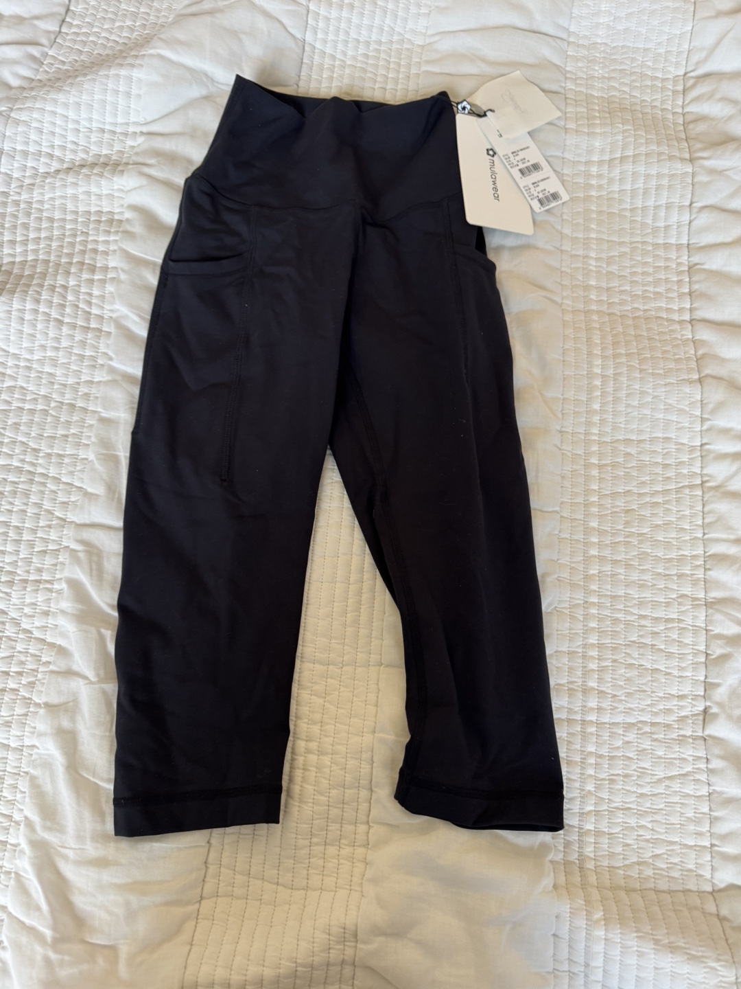 New MulaWear Black Leggings - Size 4 - photo 3