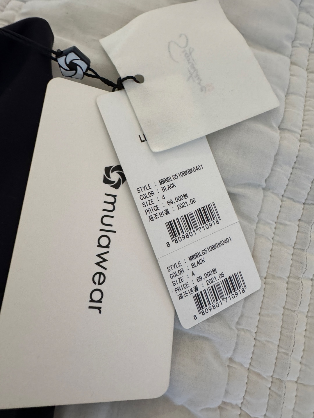 New MulaWear Black Leggings - Size 4 - photo 4