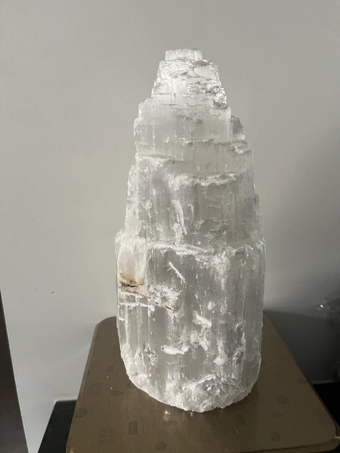 Selenite Crystal Tower - photo 4