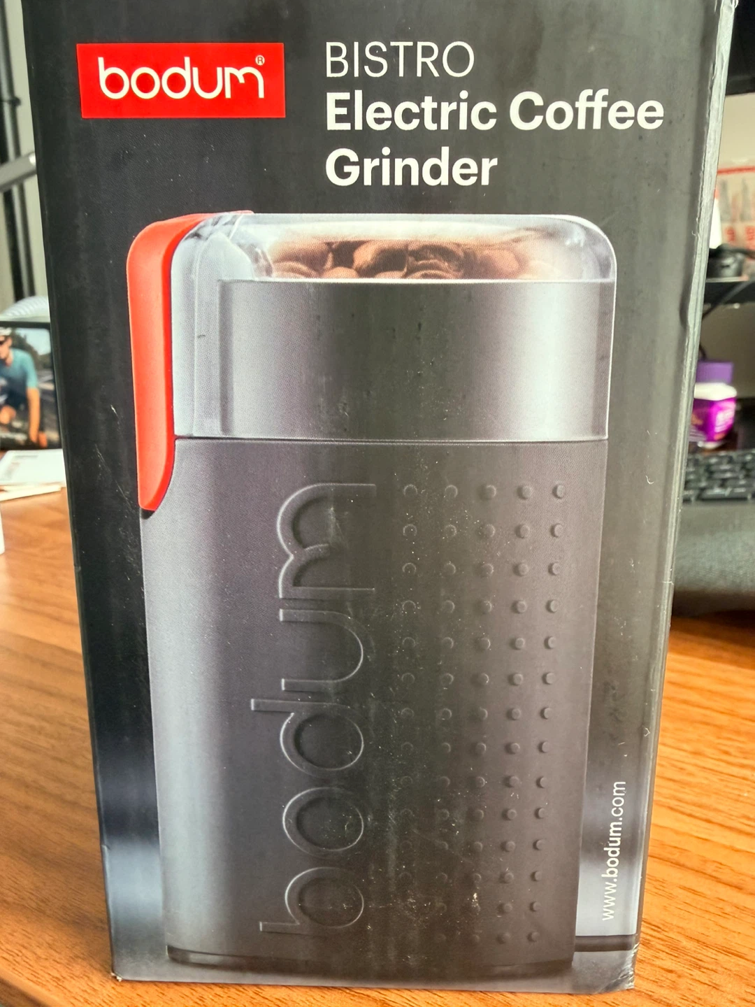 Bodum Bistro Electric Coffee Grinder - New in Box!