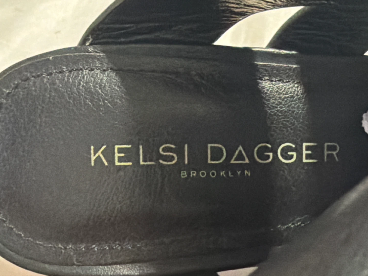 Kelsi Dagger Brooklyn Black Heels #size 7 - photo 5