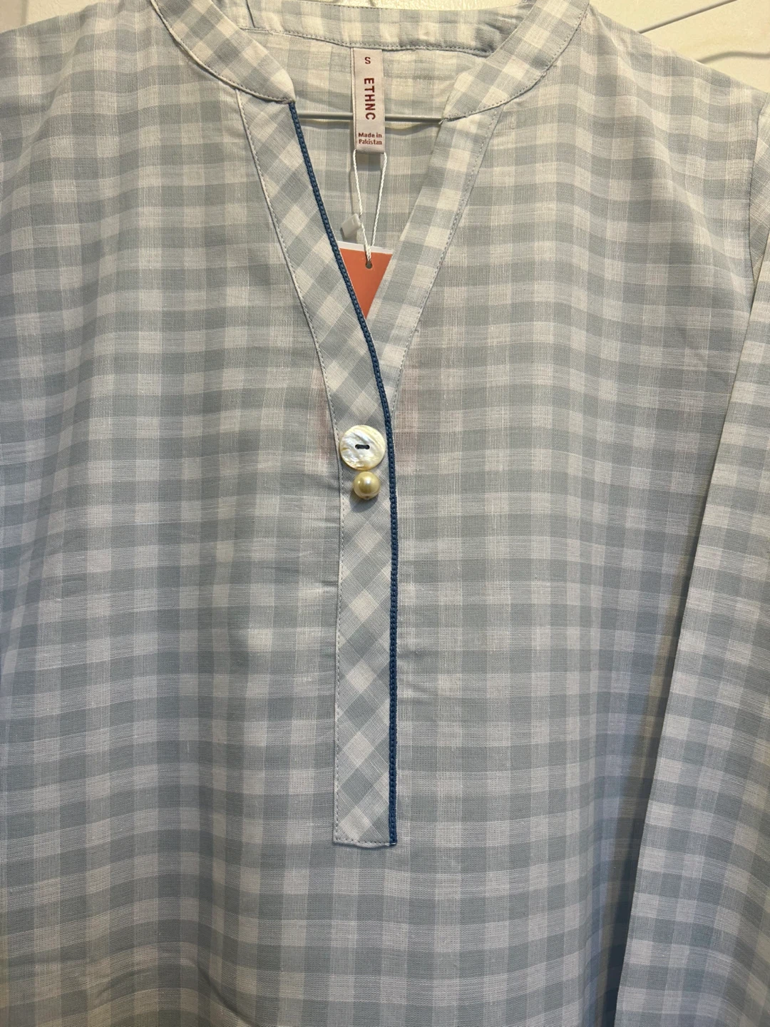 Ethnic Grey Embroidered Cord Set - photo 4