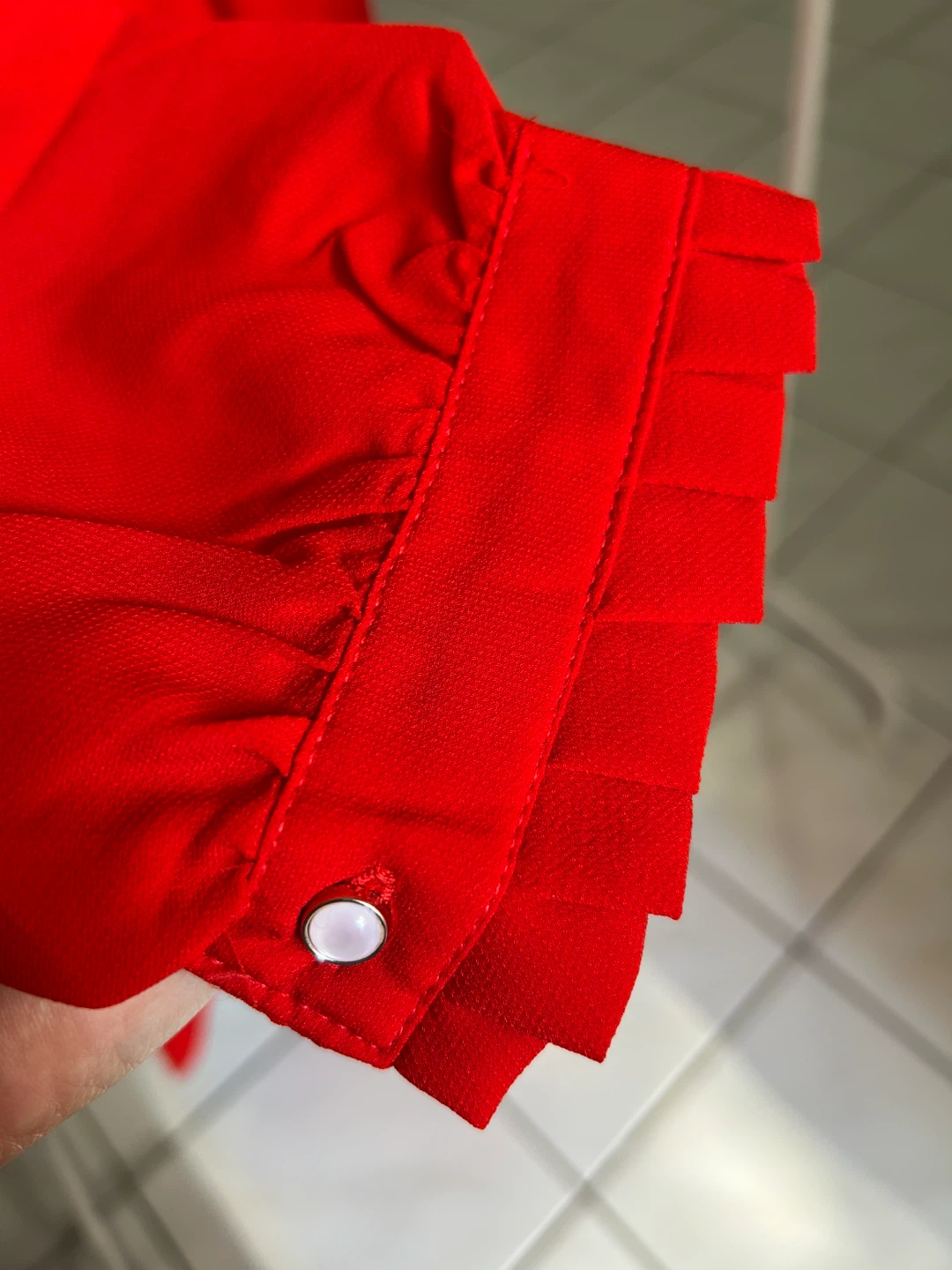 Red Solid Maxi dress - photo 2