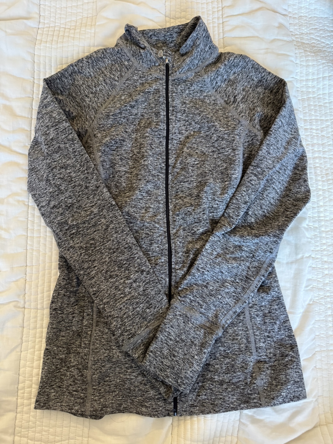 Beyond Yoga Gray Jacket - Size Small - photo 2