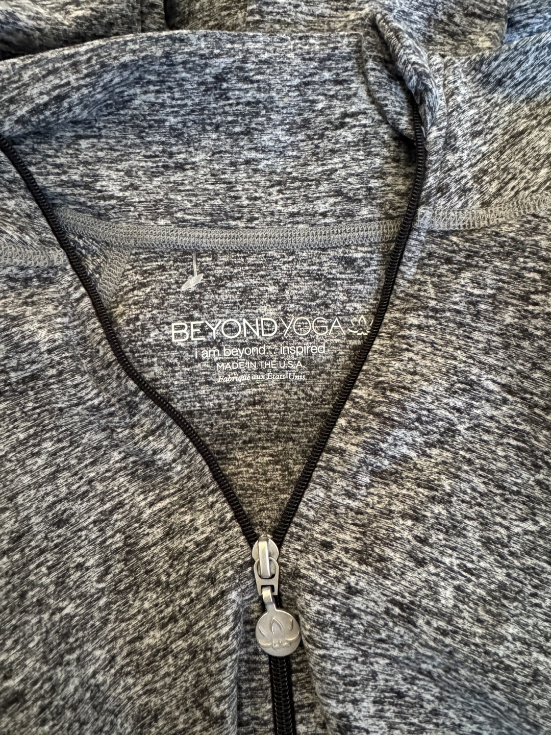 Beyond Yoga Gray Jacket - Size Small - photo 4