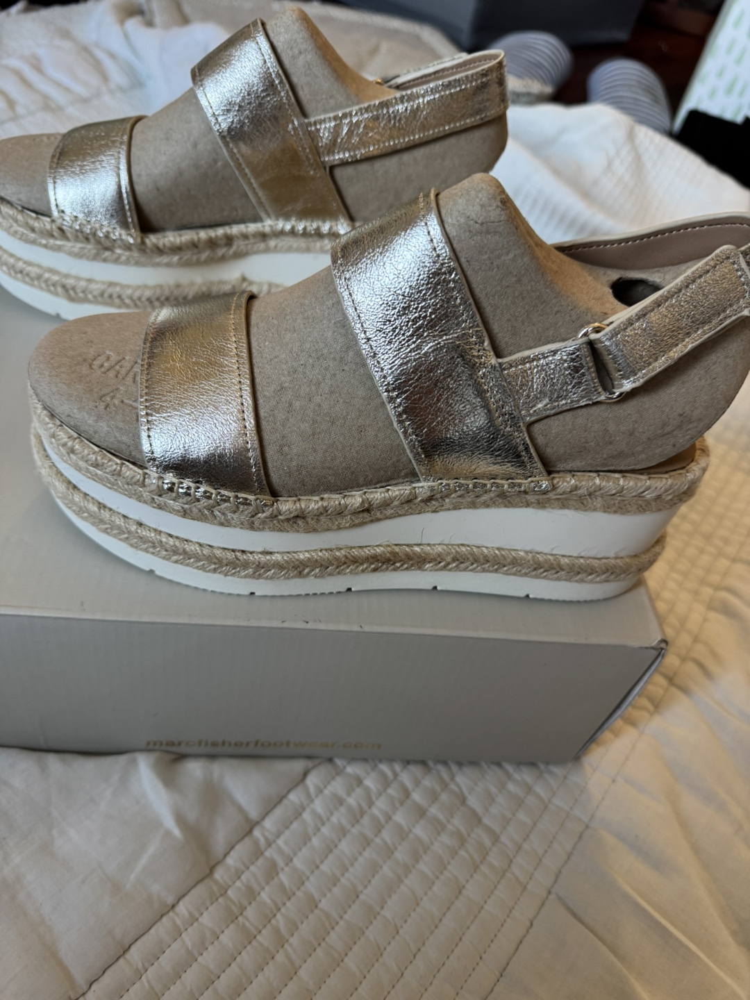 Marc Fisher LTD Espadrille Platform Sandals - photo 5