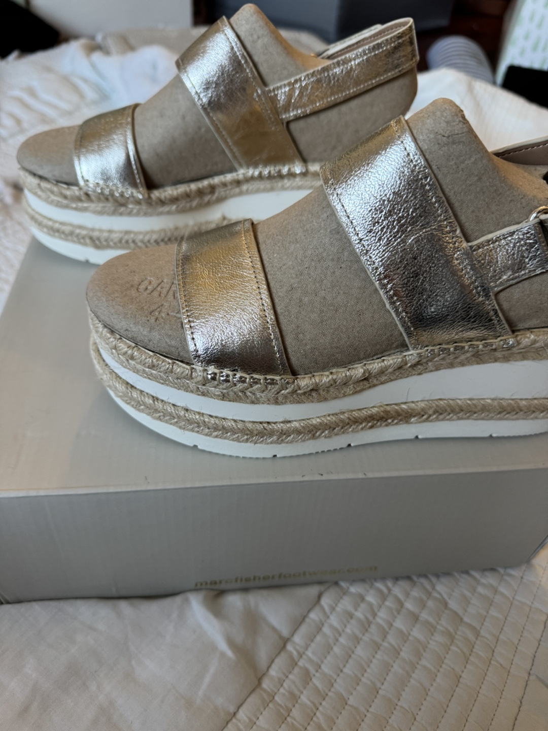 Marc Fisher LTD Espadrille Platform Sandals - photo 3