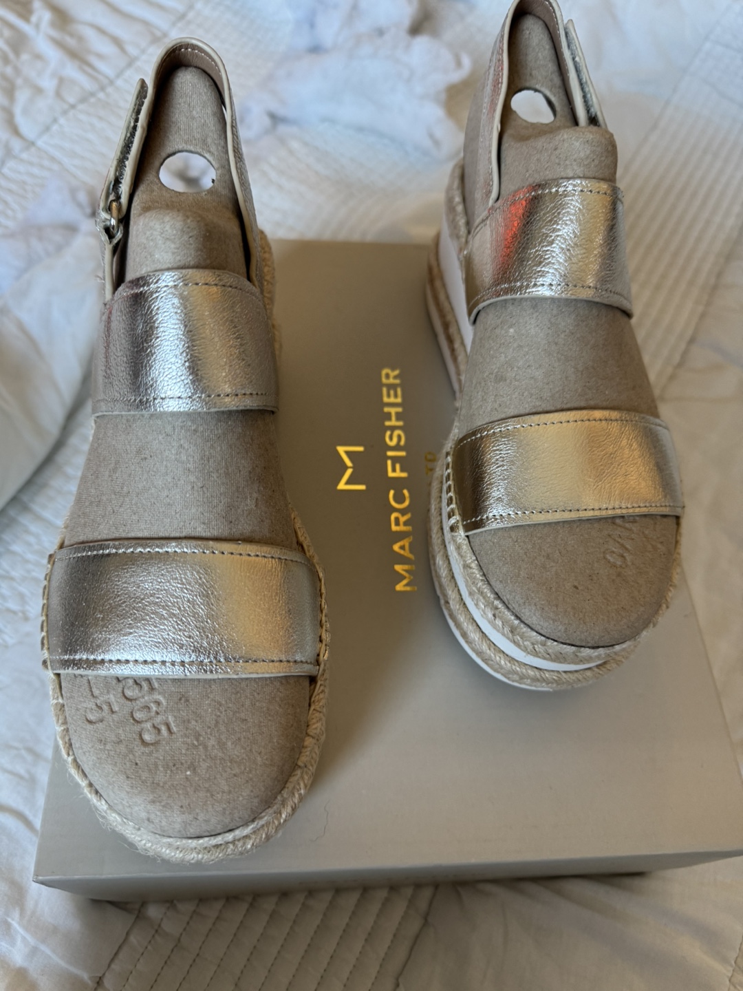 Marc Fisher LTD Espadrille Platform Sandals