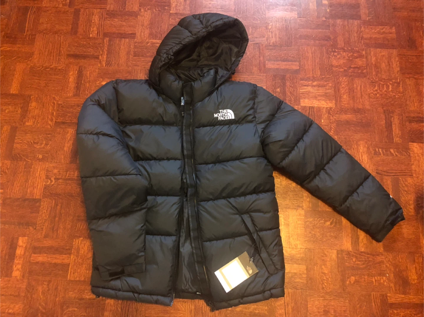 North Face Black Puffer Jacket - Large