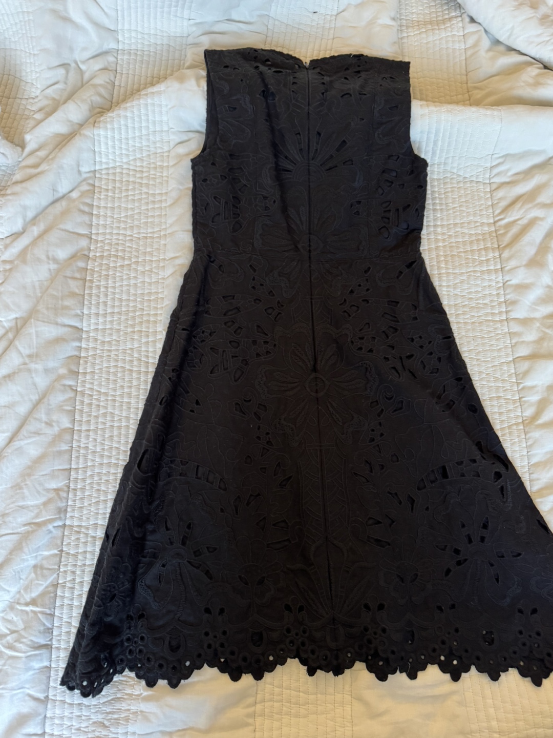 Theory Jemione Embroidered Linen Dress - Size 00 - photo 3