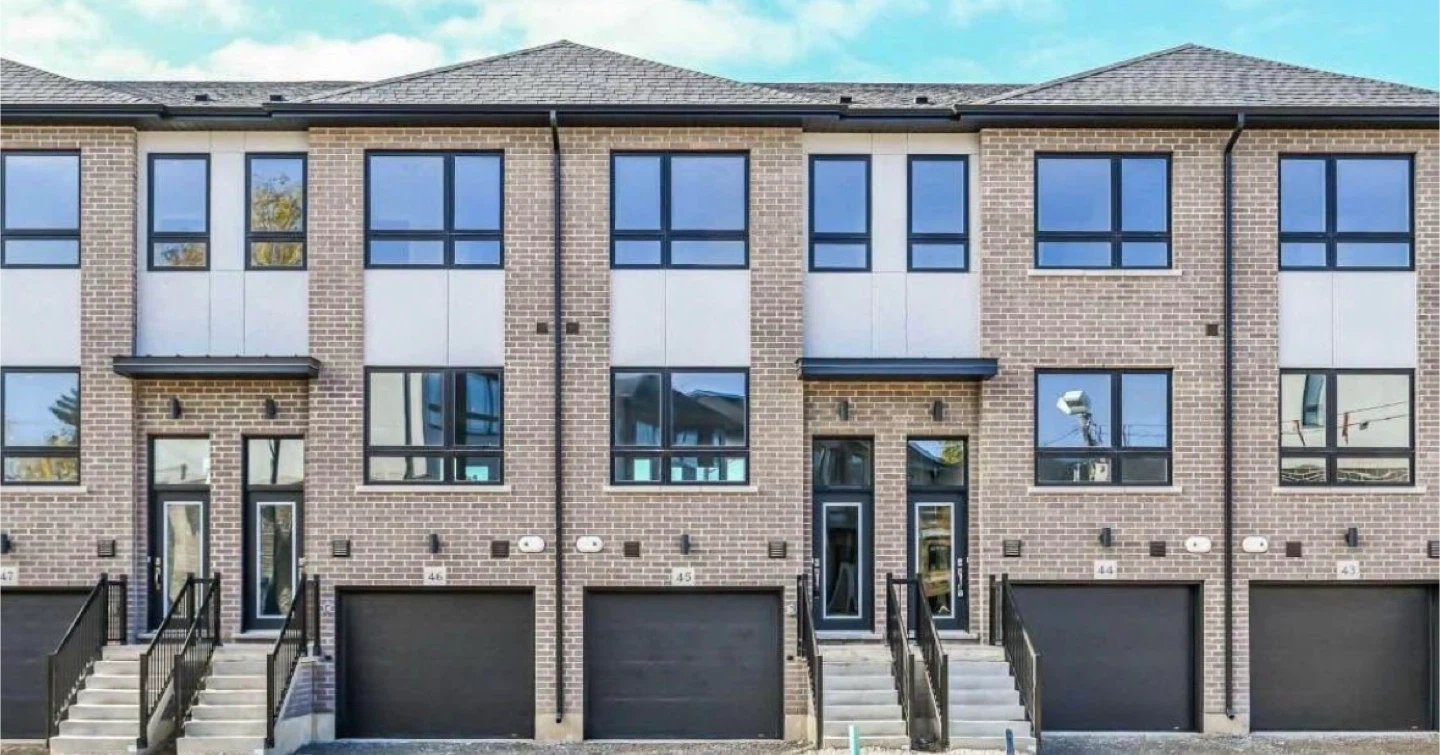 Three Bedroom Three Washroom Townhouse