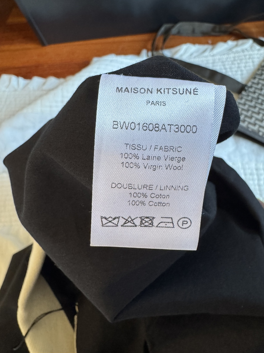 Maison Kitsune Paris Wool Dress Size 40 - photo 4