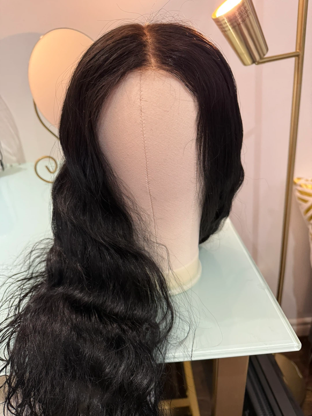5x5 Glueless Closure 24 inch Body Wave wig pre everything! - photo 3