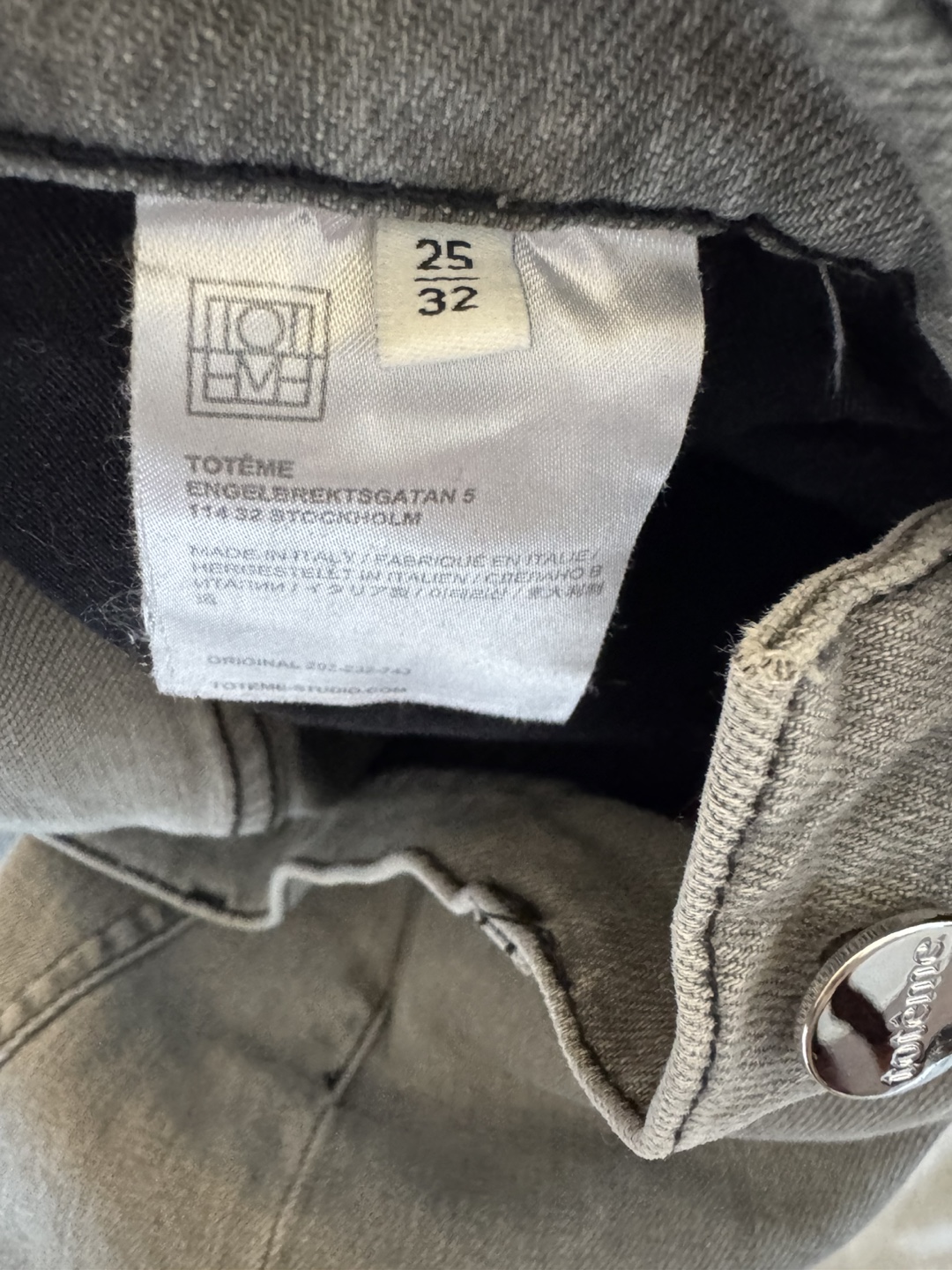 Toteme Engelbrektsgatan 5 Jeans Size 25/32 - photo 5