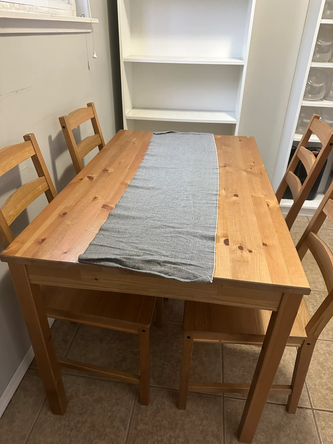 IKEA Dining Table & Chairs - photo 3