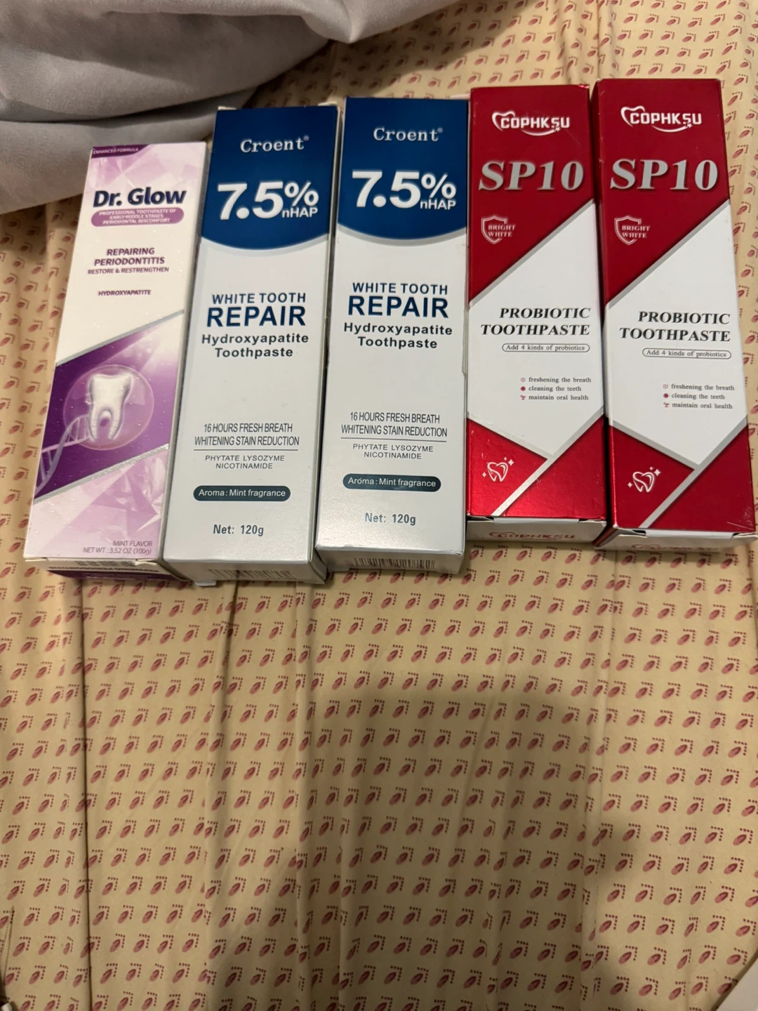 Toothpaste Bundle: Dr. Glow, Croent, COPHKSU - photo 2