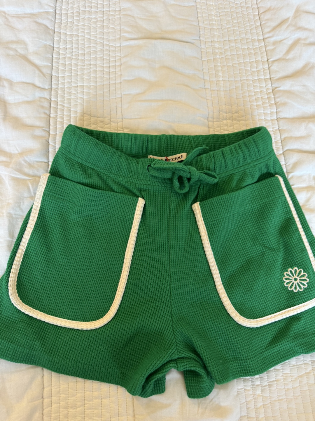 Mardi Mercredi Green Shorts - Size Free - photo 2
