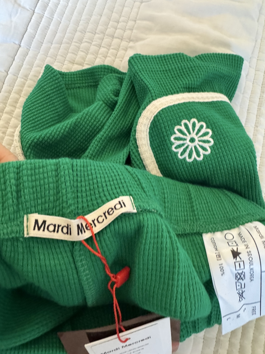 Mardi Mercredi Green Shorts - Size Free - photo 5